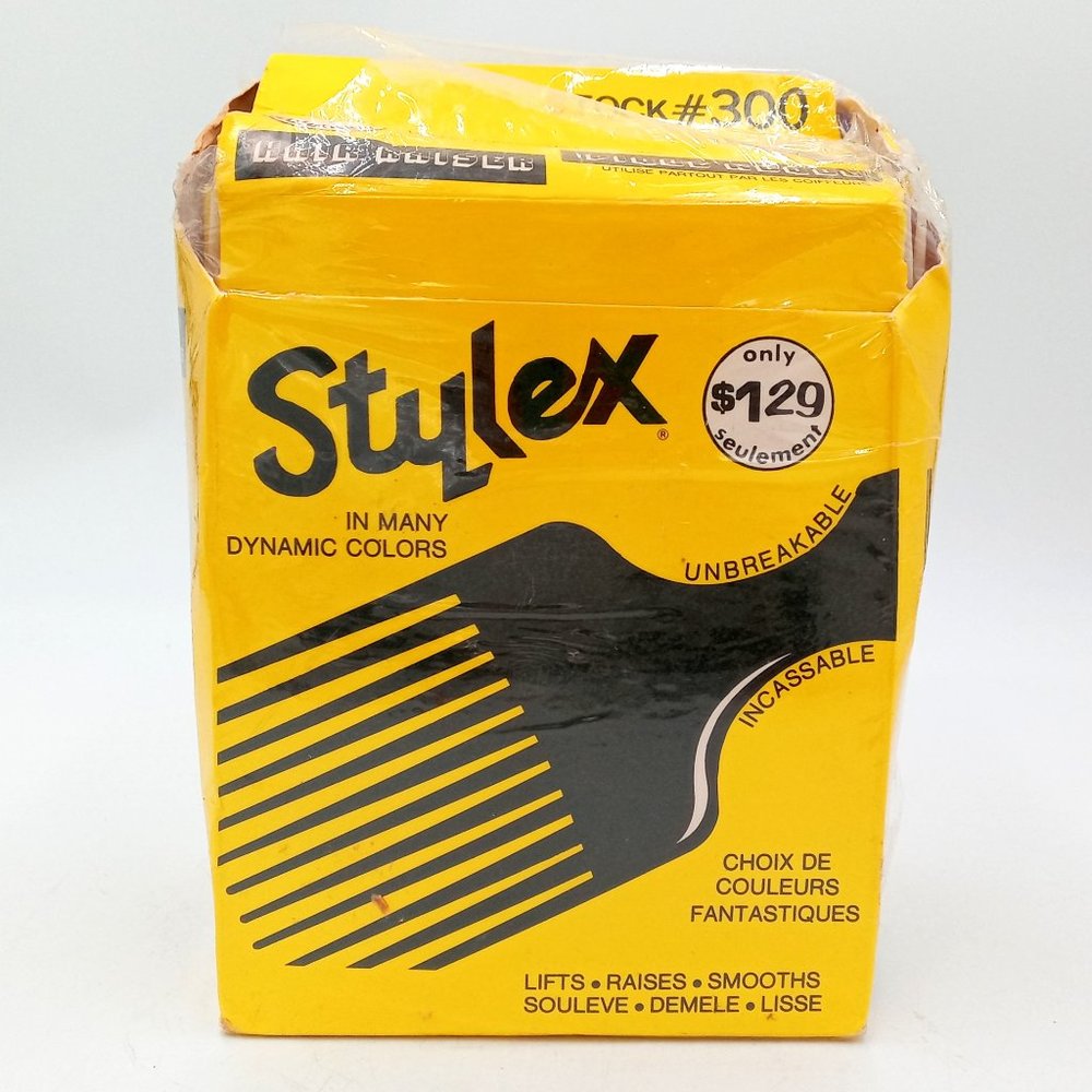 Stylex Store Display Hair Picks Raiser Deadstock Vintage Beauty Combs New Old St